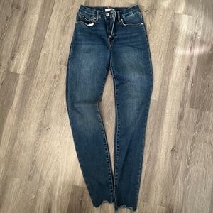Good American Dark Blue Skinny Jeans